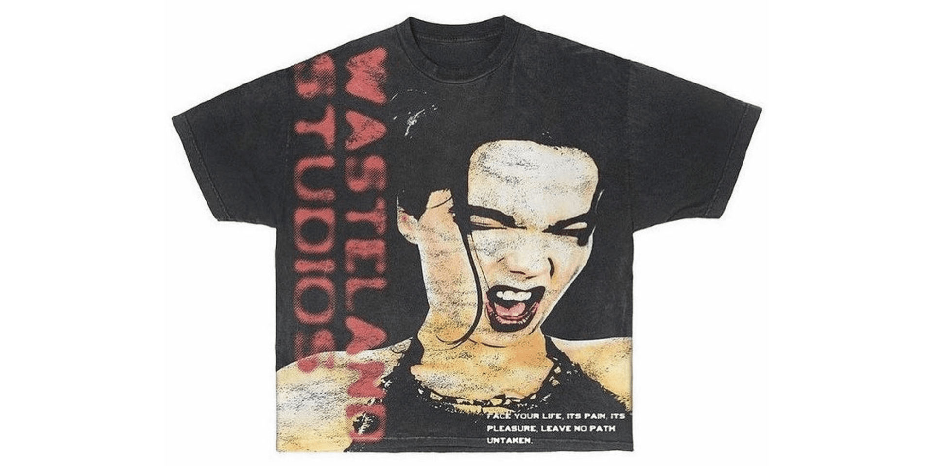 Graphic tee — archive plate
